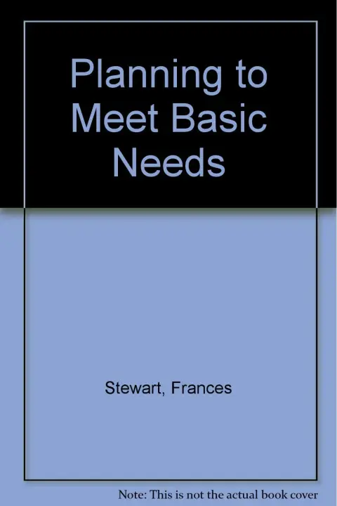 Cover of Planning to Meet Basic Needs