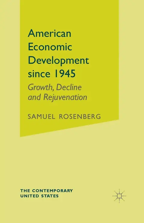 Cover of American Economic Development since 1945
