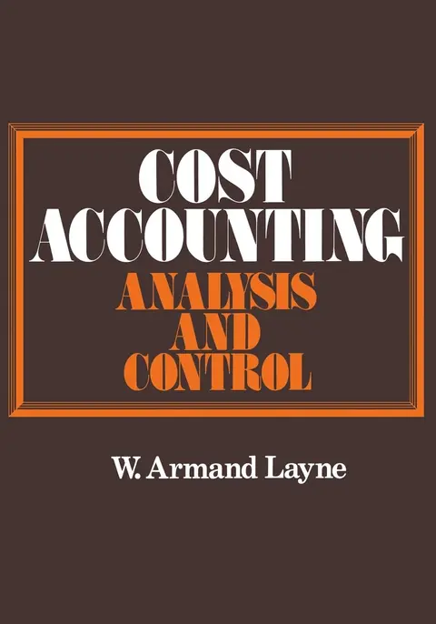 Cover of Cost Accounting