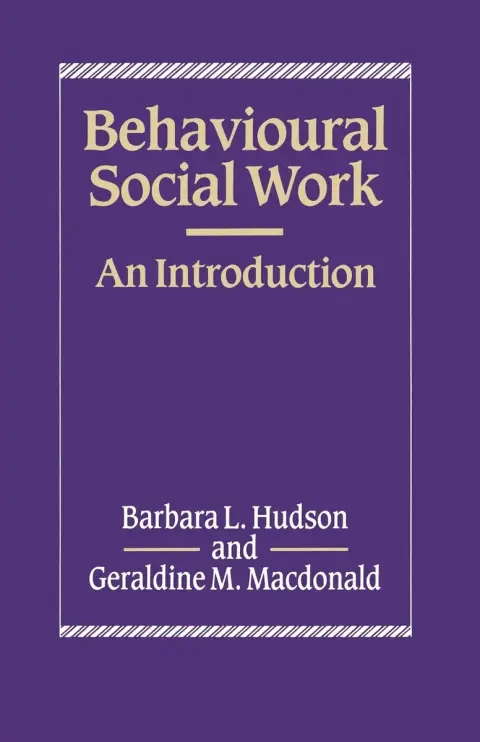 Cover of Behavioural Social Work