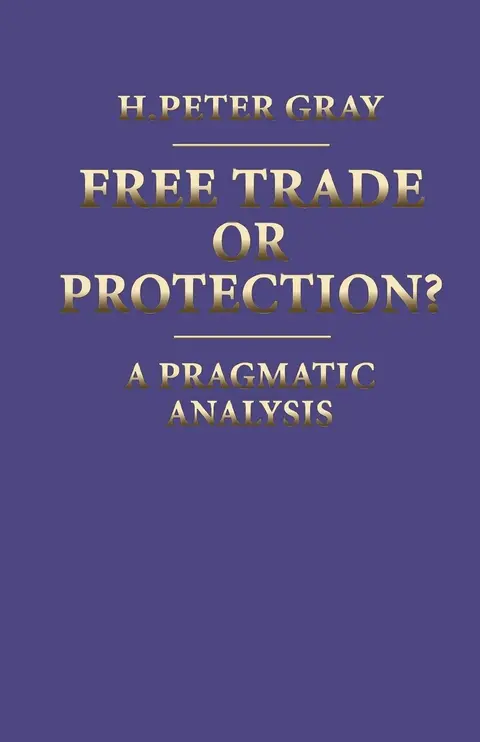 Cover of Free Trade or Protection?