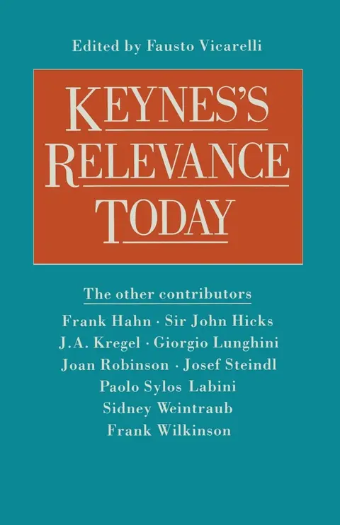 Cover of Keynes' Relevance Today