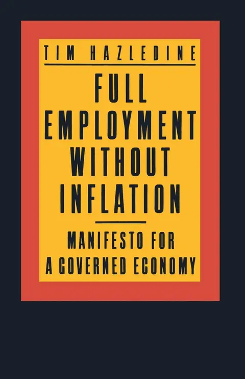 Cover of Full Employment without Inflation