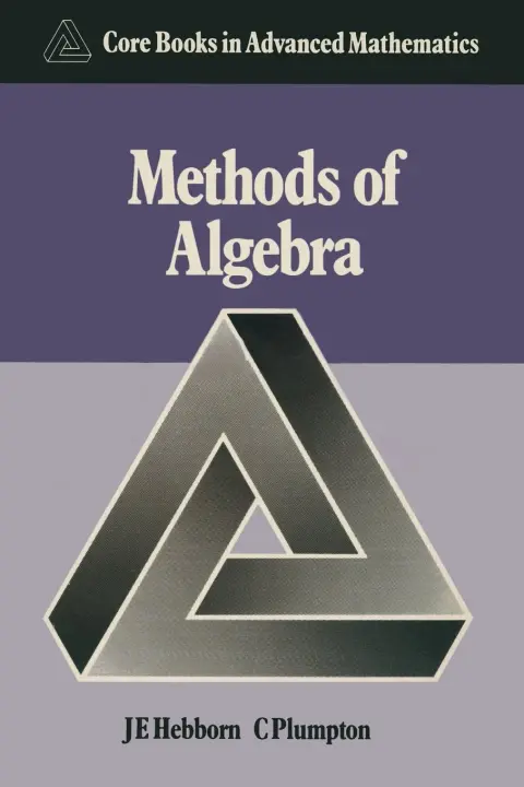 Cover of Methods of Algebra