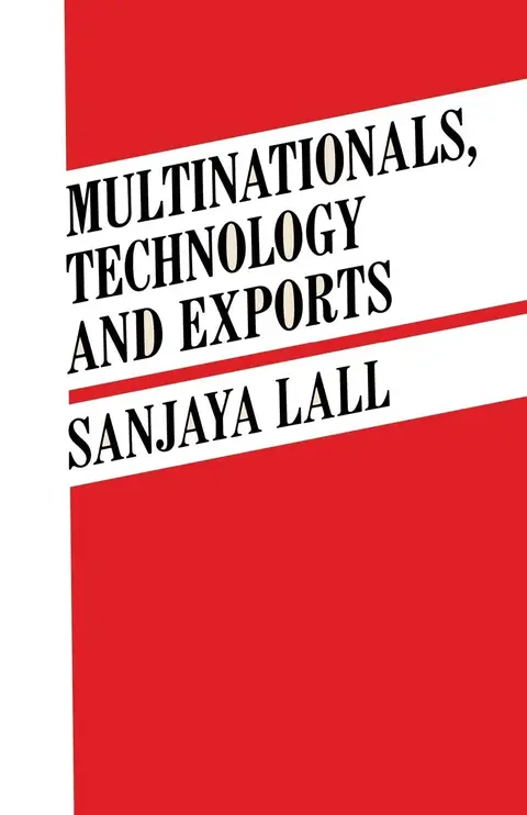 Cover of Multinationals, Technology and Exports
