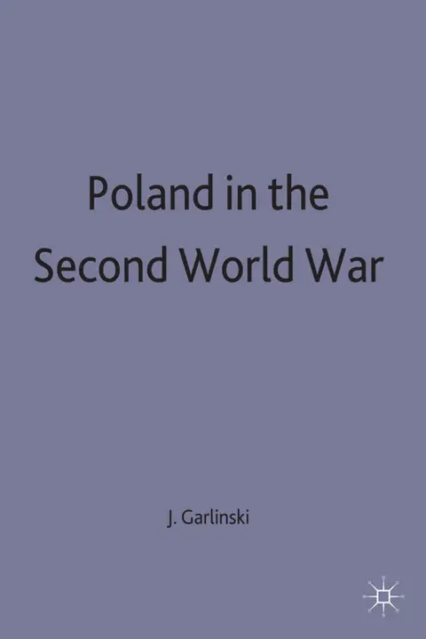 Cover of Poland in the Second World War