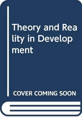 Cover of Theory and Reality in Development