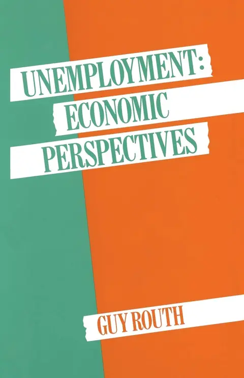 Cover of Unemployment