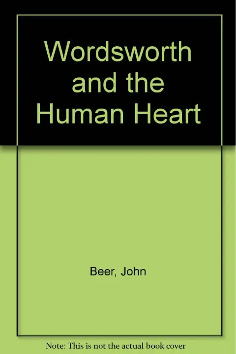 Cover of Wordsworth and the Human Heart