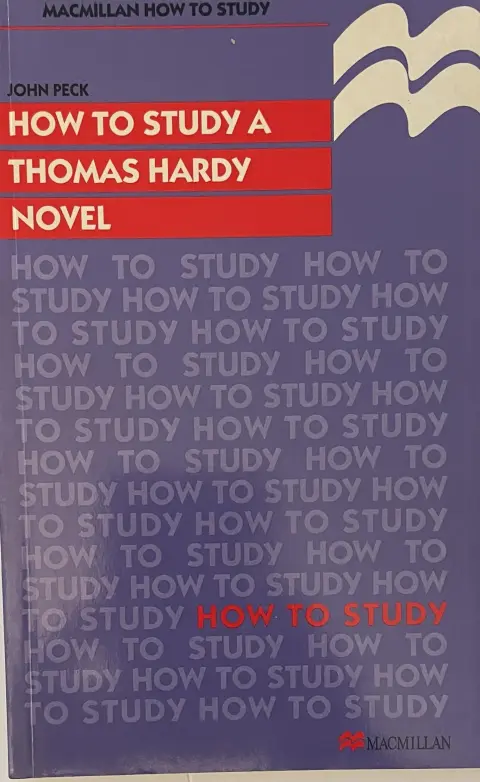 Cover of How to Study a Hardy Novel