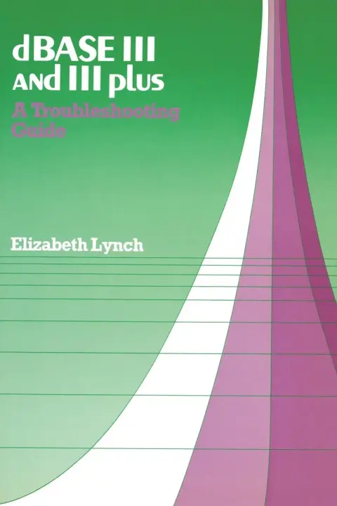 Cover of Using dBase III and III Plus