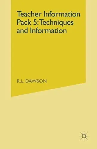 Cover of Techniques and Information Section