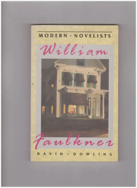 Cover of William Faulkner