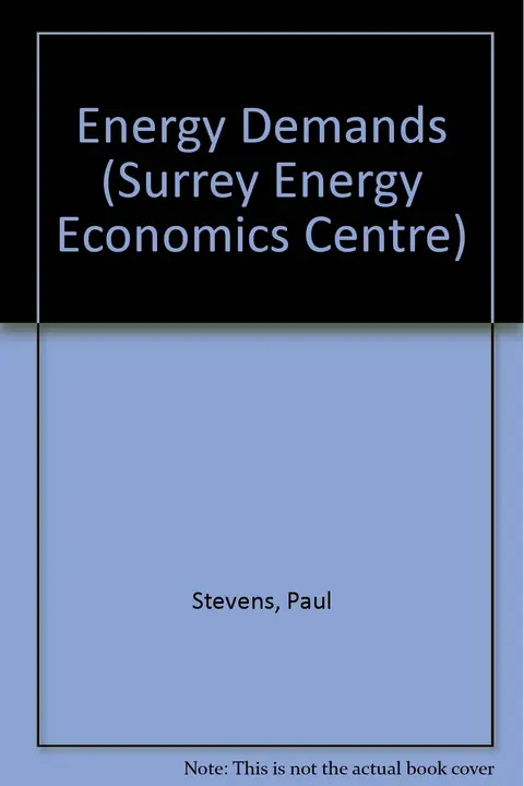 Cover of Energy Demands