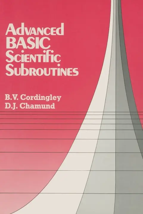 Cover of Advanced BASIC Scientific Subroutines
