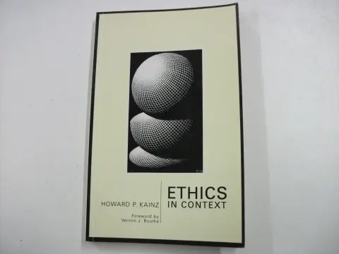 Cover of Ethics in Context