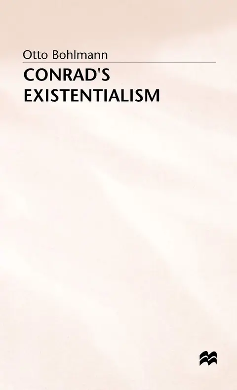 Cover of Conrad's Existentialism