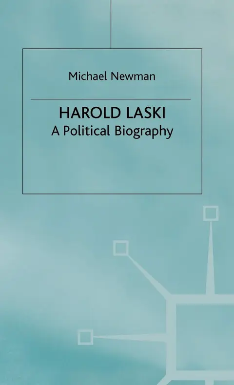 Cover of Harold Laski