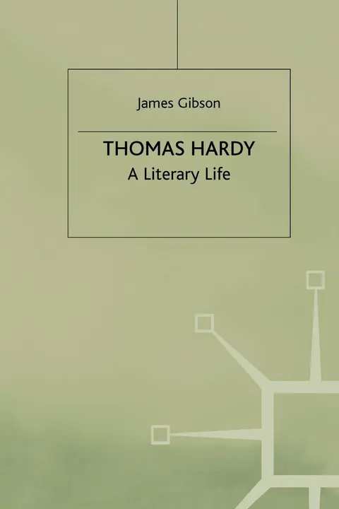 Cover of Thomas Hardy