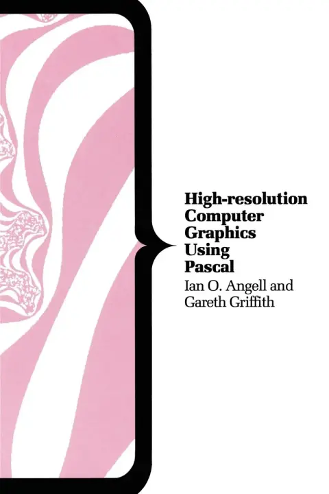 Cover of High Resolution Computer Graphics Using PASCAL