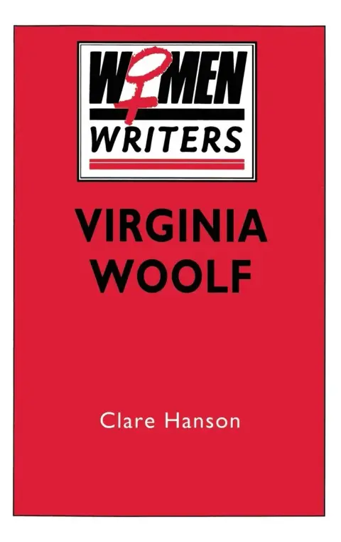 Cover of Virginia Woolf