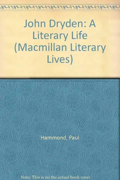 Cover of John Dryden