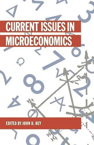 Cover of Current Issues in Microeconomics
