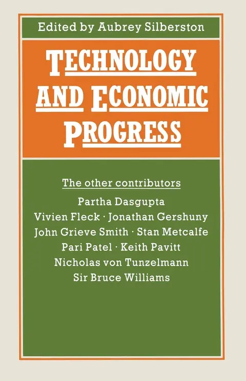 Cover of Technology and Economic Progress