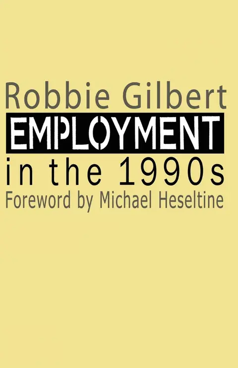 Cover of Employment in the 1990s