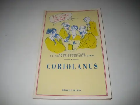 Cover of "Coriolanus"