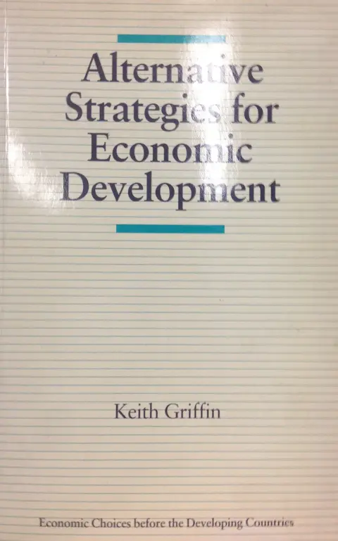 Cover of Alternative Strategies for Economic Development