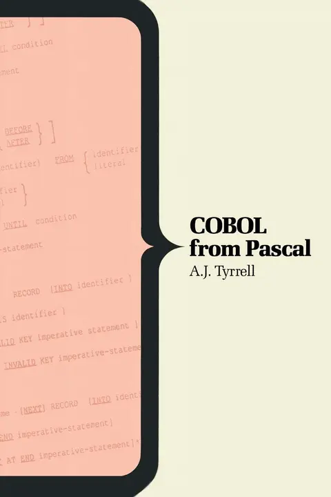 Cover of COBOL from Pascal