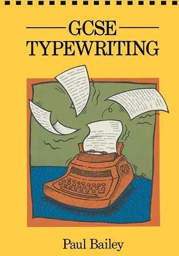Cover of General Certificate of Secondary Education Typewriting