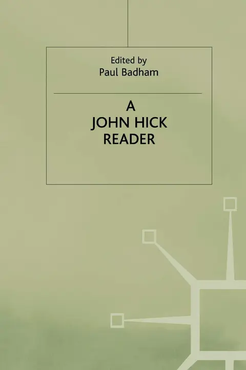 Cover of A John Hick Reader