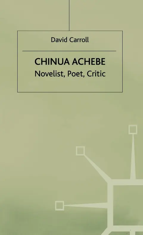 Cover of Chinua Achebe