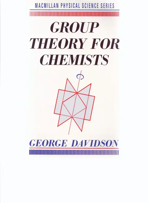 Cover of Group Theory for Chemists