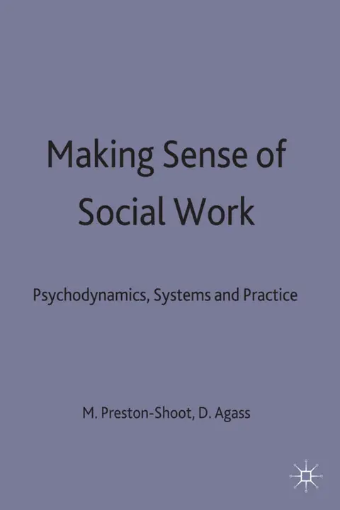 Cover of Making Sense of Social Work