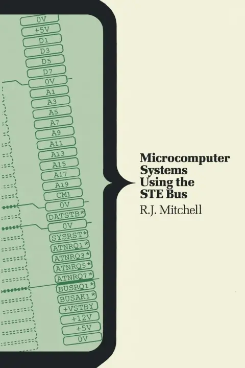 Cover of Microcomputer Systems Using the S. T. E. Bus