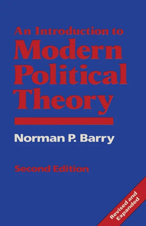 Cover of An Introduction to Modern Political Theory