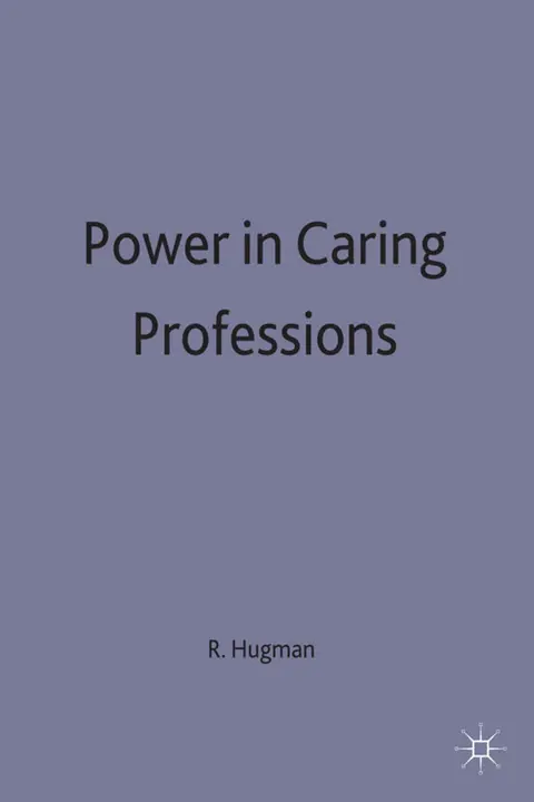 Cover of Power in Caring Professions