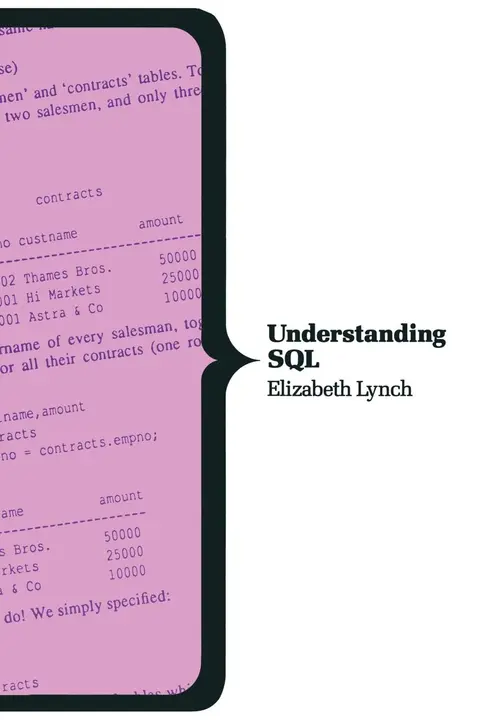 Cover of Understanding SQL