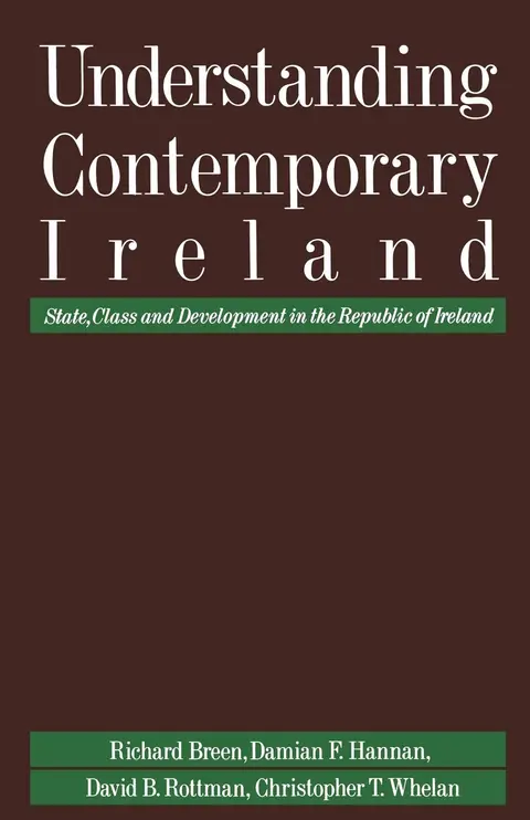 Cover of Understanding Contemporary Ireland