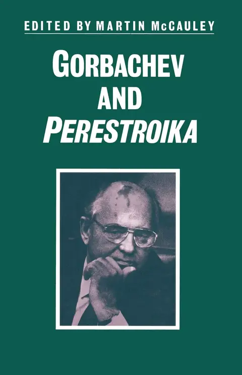 Cover of Gorbachev and Perestroika