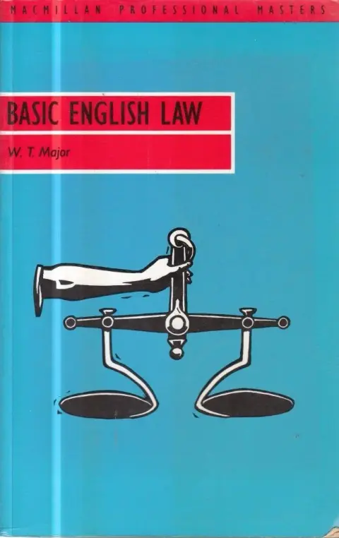 Cover of Basic English Law