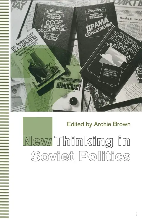 Cover of New Thinking in Soviet Politics