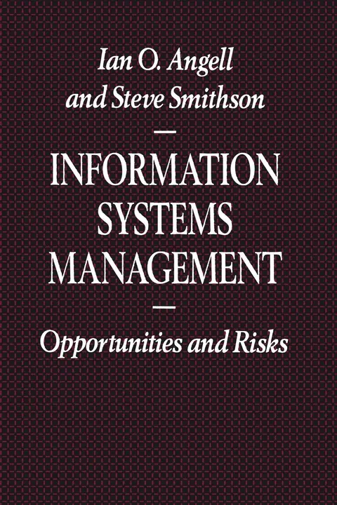 Cover of Information Systems Management