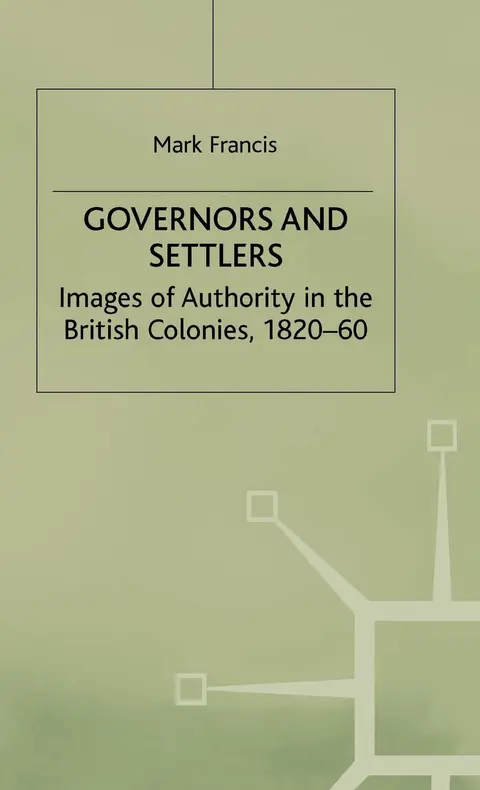Cover of Governors and Settlers