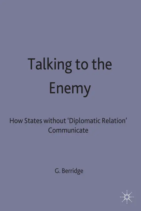Cover of Talking to the Enemy