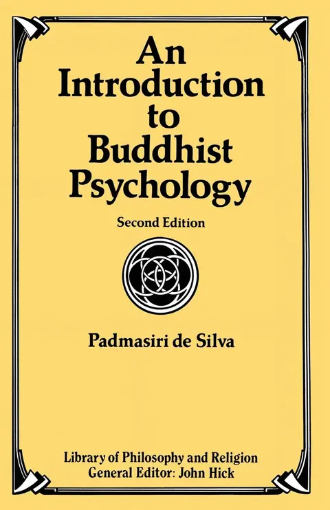 Cover of An Introduction to Buddhist Psychology