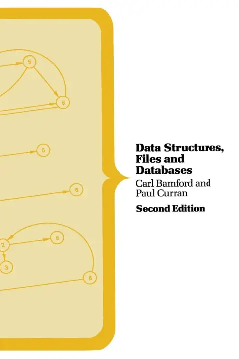 Cover of Data Structures, Files and Data Bases